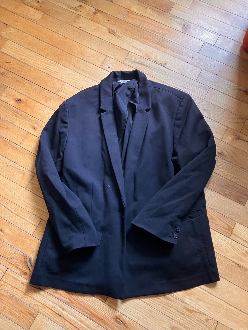 Old Navy Black Women's Tailored Blazer Jacket